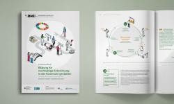 Praxishandbuch. Bildung für nachhaltige Entwicklung in der Kommune gestalten (Foto: DITHO Design für BNE-Kompetenzzentrum)