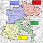 Landkrate mit Zuständigkeiten der Straßenmeistereien Landkrate mit Zuständigkeiten der Straßenmeistereien