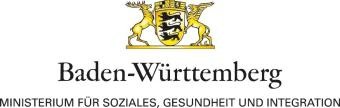 hier ist ein Logo zu sehen: Baden-Württemberg mit dem Schriftzug: Ministerium für Soziales, Gesundheit und Integration