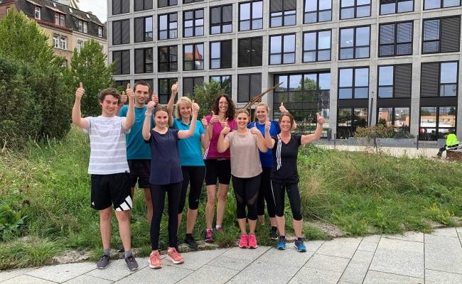 Hier ist ein Bild vom "Team Landratsamt" zu sehen. Hier ist ein Bild vom "Team Landratsamt" zu sehen.