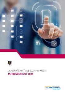 Hier sehen Sie den Umschlag des Jahresberichtes 2025
