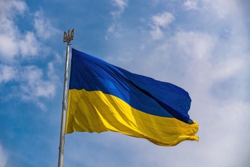 Flagge der Ukraine Flagge der Ukraine