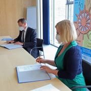 Unterzeichnung BNE-Zielvereinbarung 2